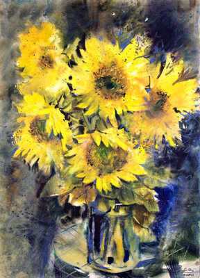 Матвеева Надежда Васильевна. Подсолнухи